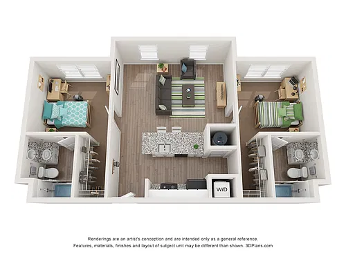 Floor plan B1 Floor Plan