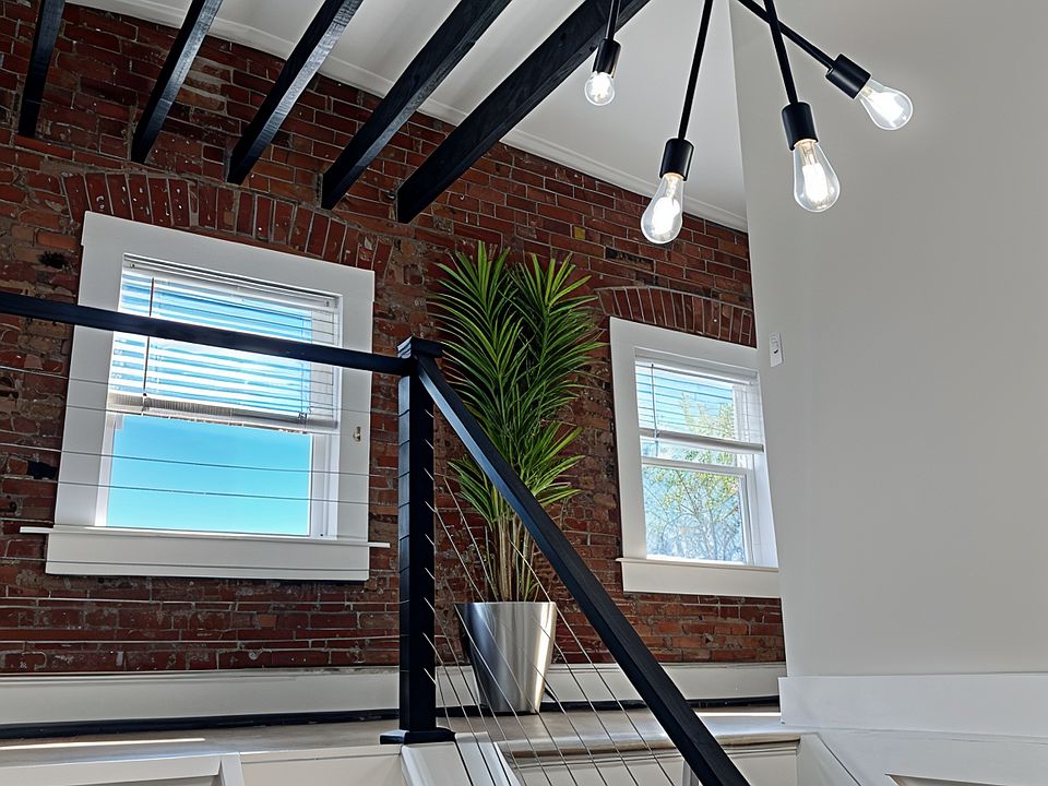 Private entrance to apartment
