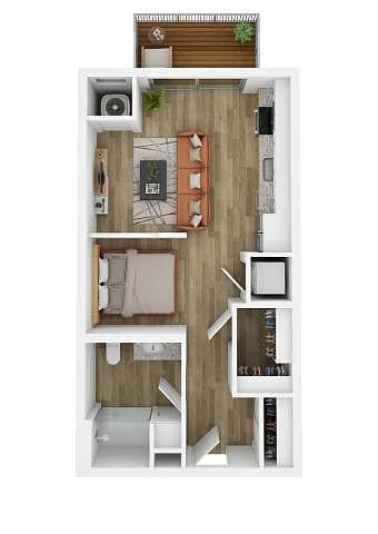 Floor plan Balance I (BLDG II)
