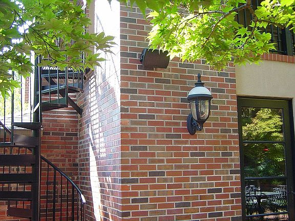 Spiral Staircase to Outdoor Room on 2nd Flr
