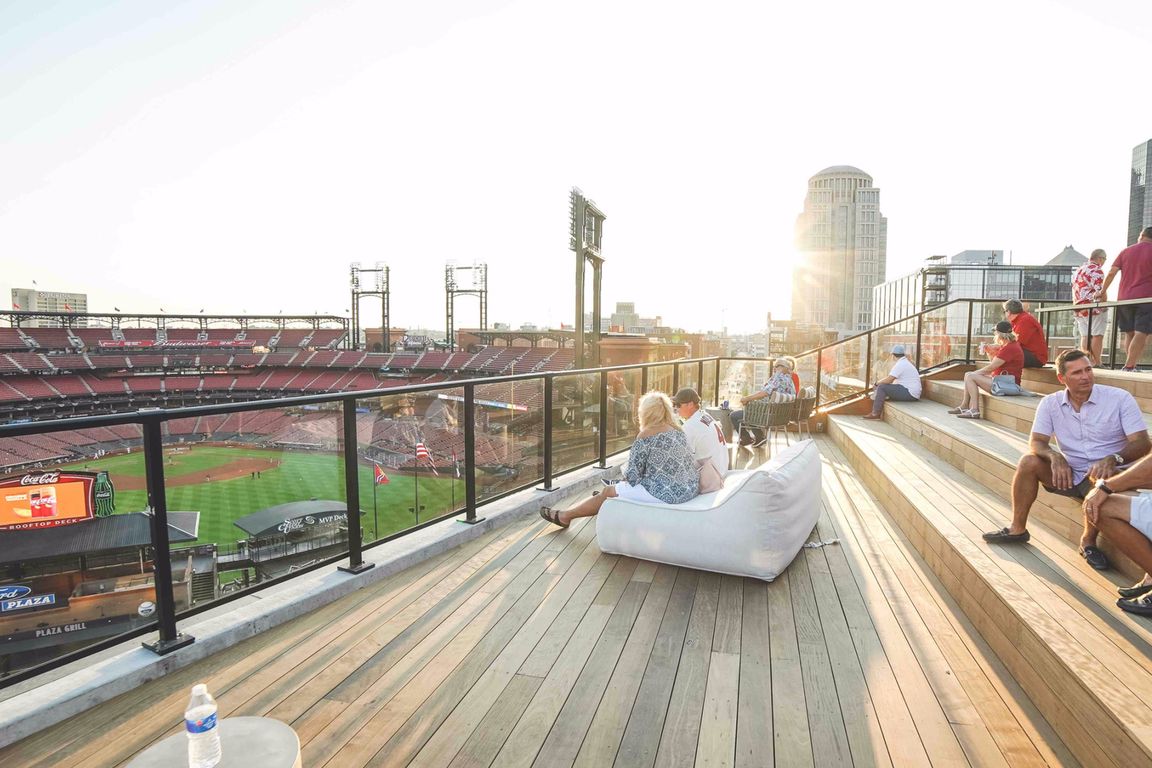 Catch a Cardinals game at One Cardinal Way Luxury Apartments