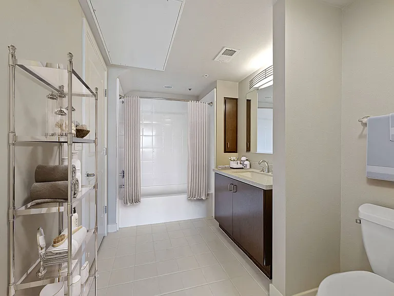 Modern spa inspired bathrooms