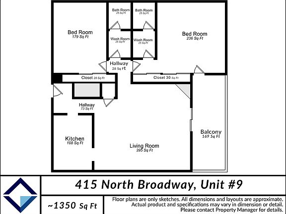 2nd image of 415 N Broadway #9
