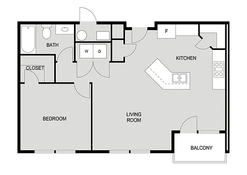 Floor plan 1A