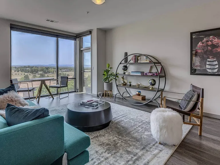 Living Room with Hard Surface Flooring
