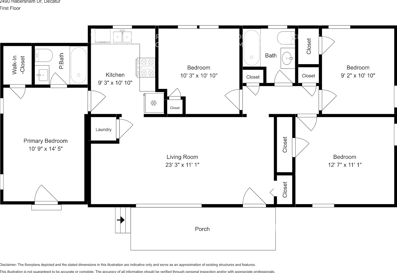 2490 Habersham Dr Decatur, GA 30032 — Photo 2