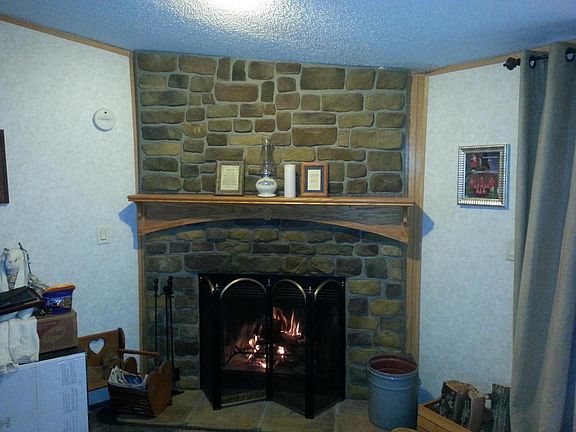 Fireplace in the Living Room