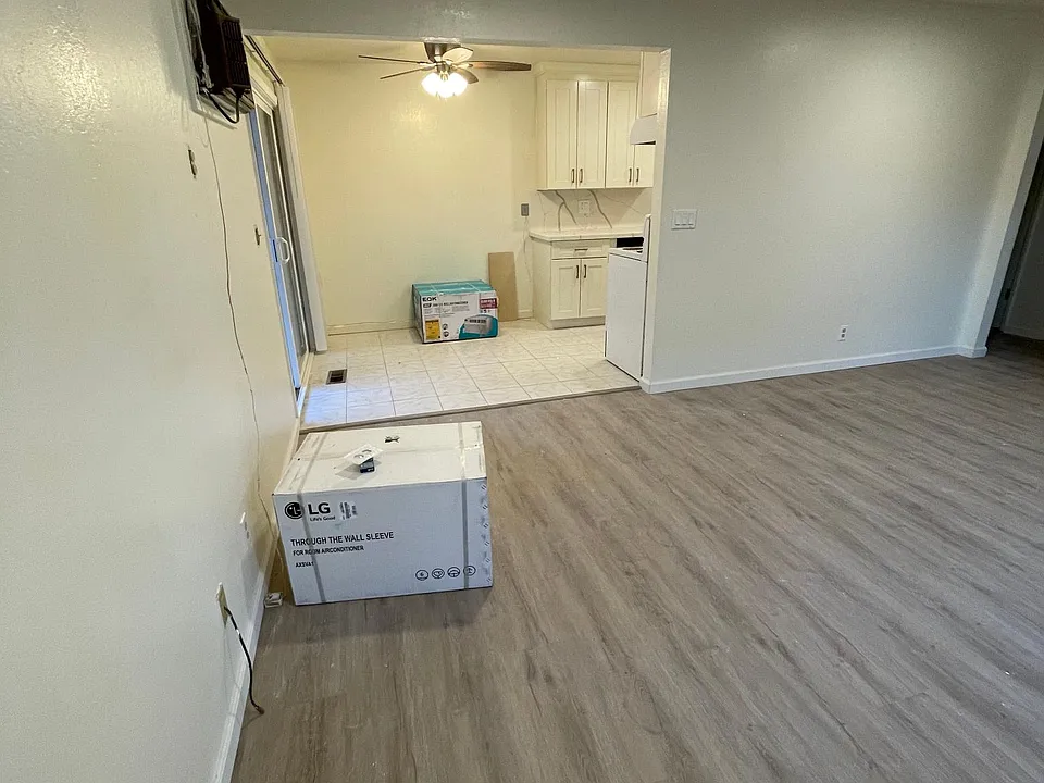 large living room - eat in area