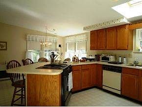 Open concept interior