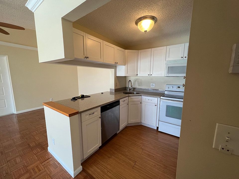 kitchen with quartz