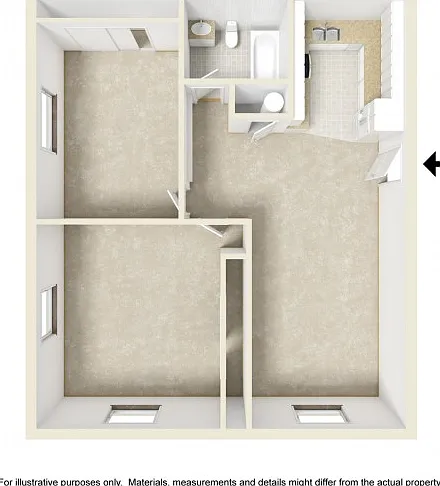 Two Bedroom Two Bedroom