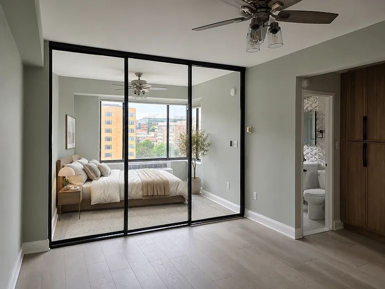 Virtually Staged Bedroom