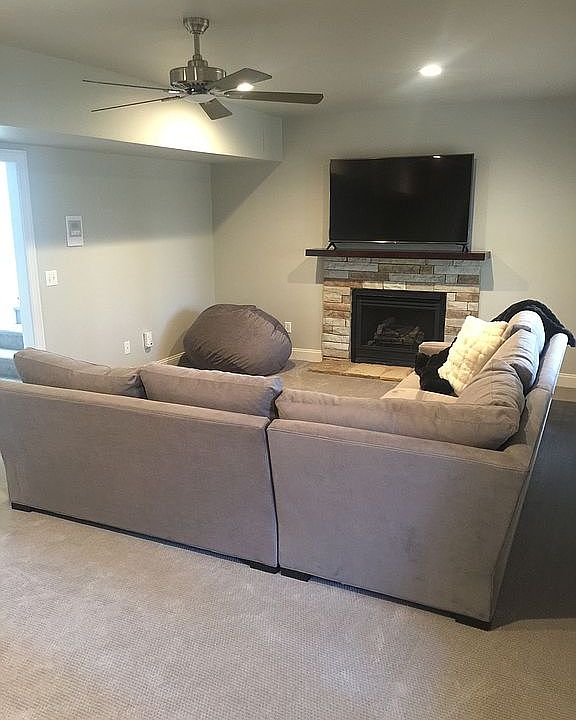 Finished basement