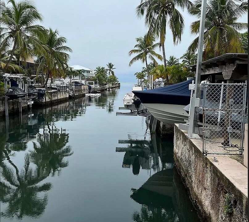 Canal view to open Atlantic