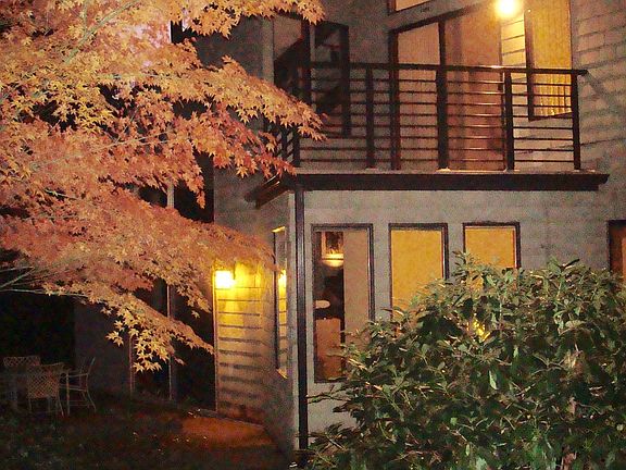 Back Of Home At Night