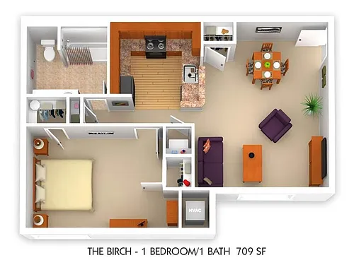 Floor plan The Birch