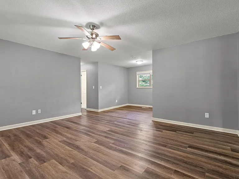 Living area and dining area