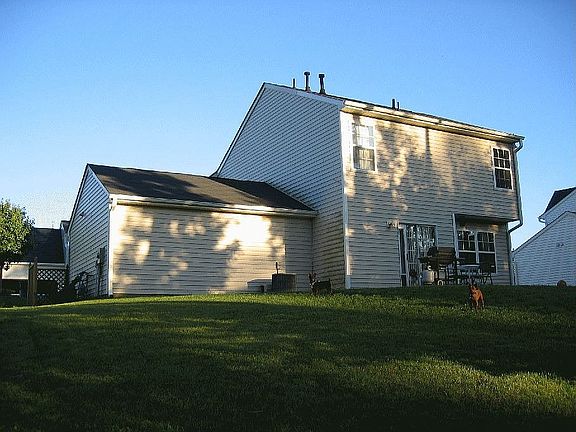 Rear view from golf course