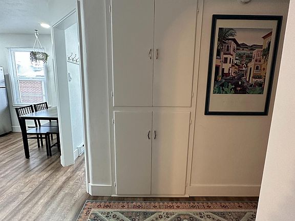 Hall closet