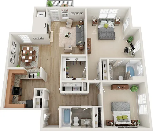 Floor plan Bradford