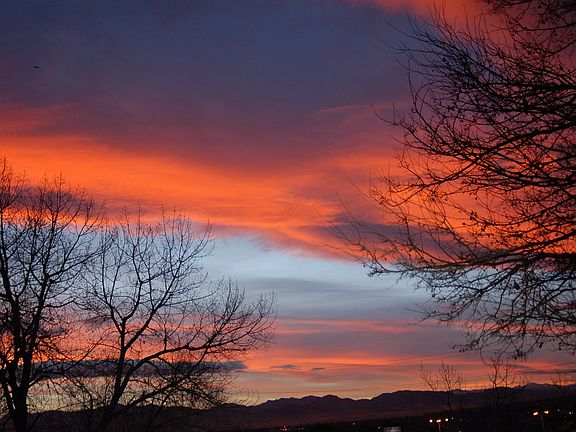 Sunset 2 from my backyard