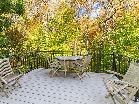 Enlarged Back Deck Overlooking Dedicated Green Space