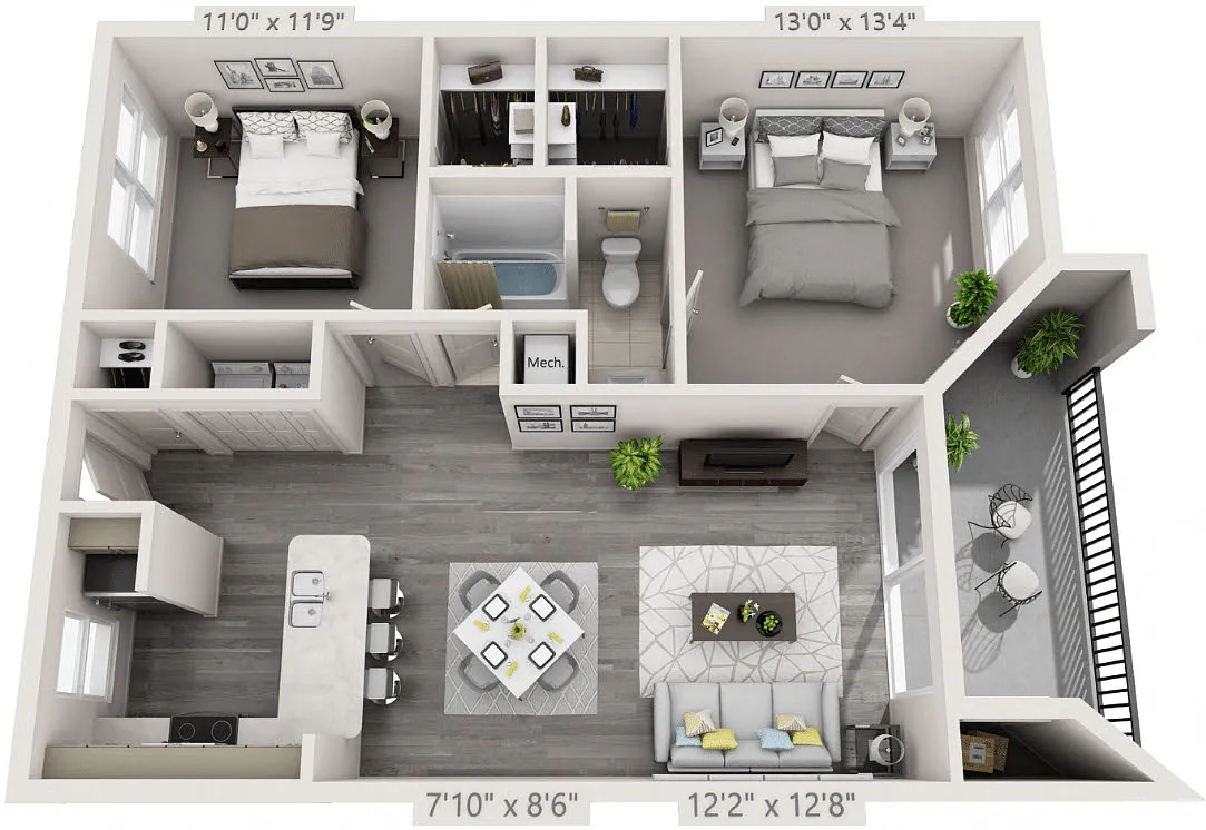 Floor plan FAIRFAX