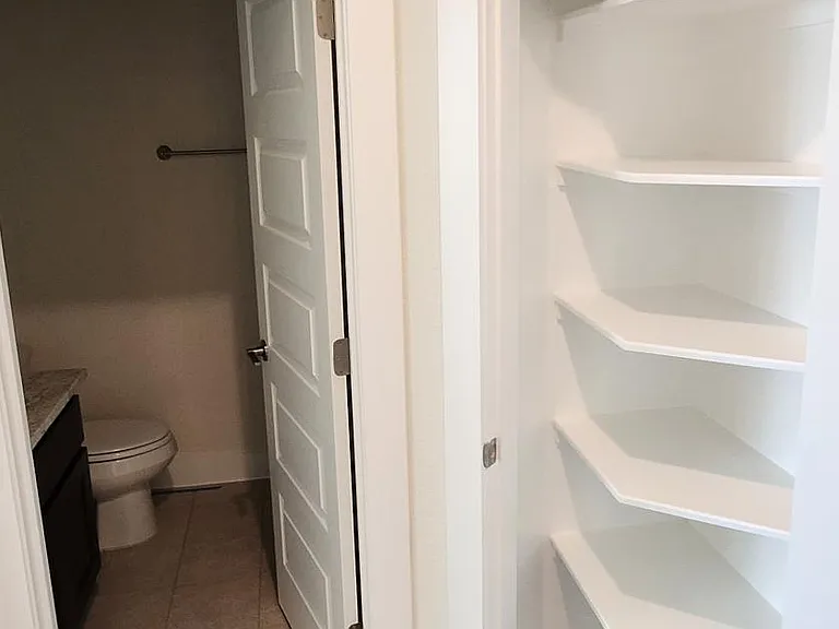 Upstairs storage