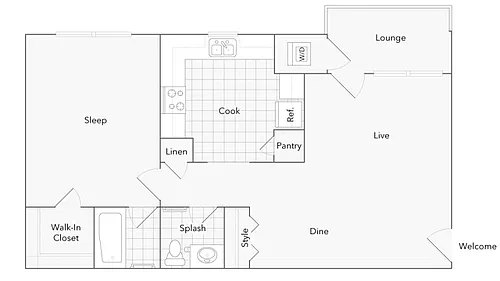 Floor plan Anderson