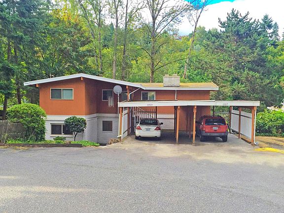 Front entrance + carport