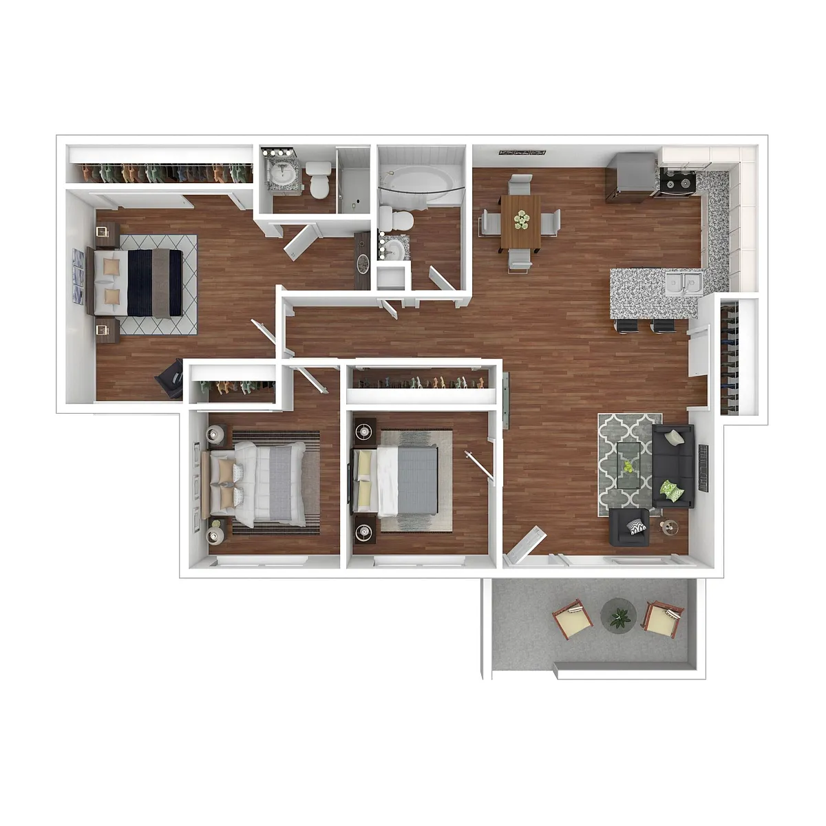 Floor plan 3X2