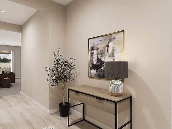 Calderwood Plan 4504 Foyer Rendering