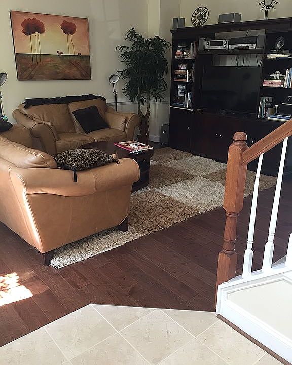 Foyer and Family Room. 