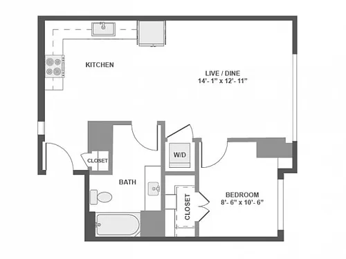 Floor plan A2c