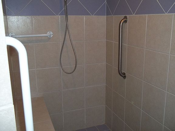 Handicap Accessible Shower
