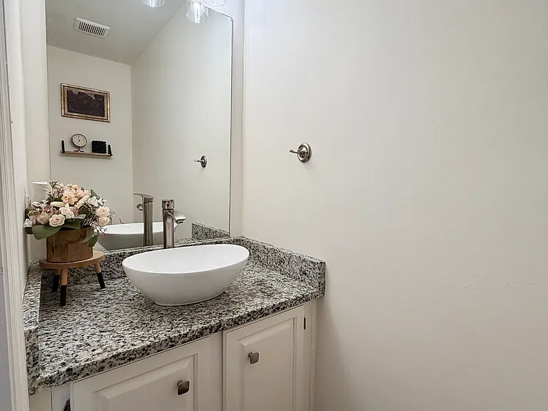 Guest bathroom on main floor
