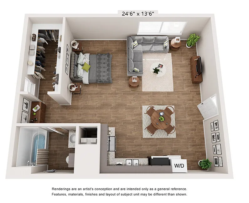 Floor plan Studio