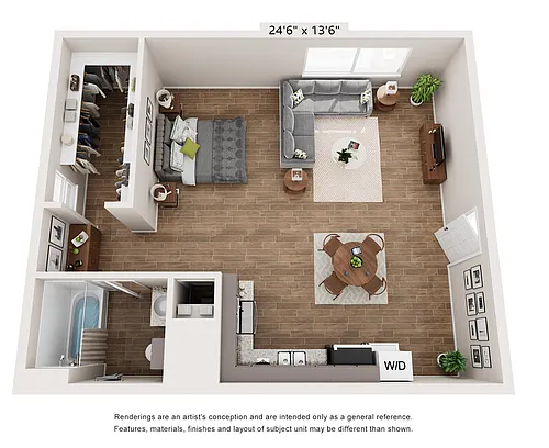 Floor plan Studio