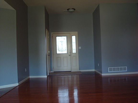 Foyer with coat closet.