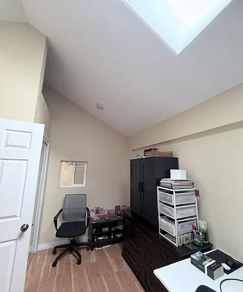 Kids bedroom with skylight