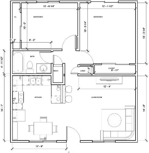 Floor plan Snowberry