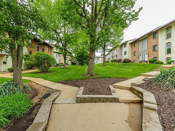 Courtyard between the buildings out your front door.