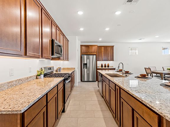 Kitchen alt view - Staged