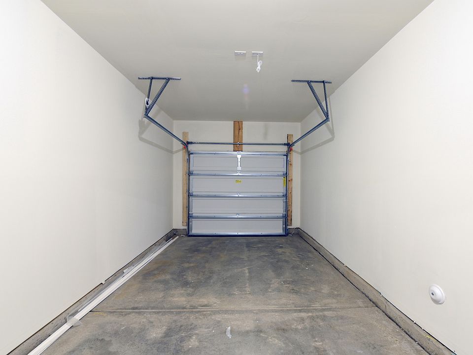 Painted garage