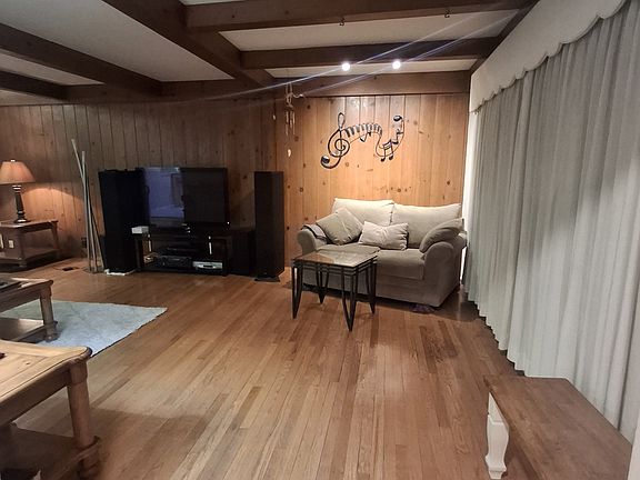 Living room half view