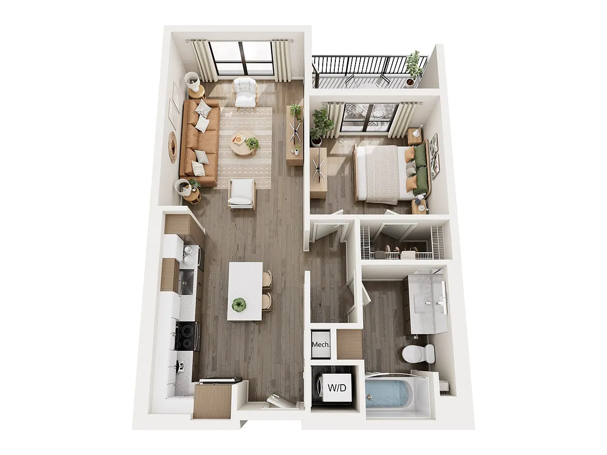 Floor plan Haven A2