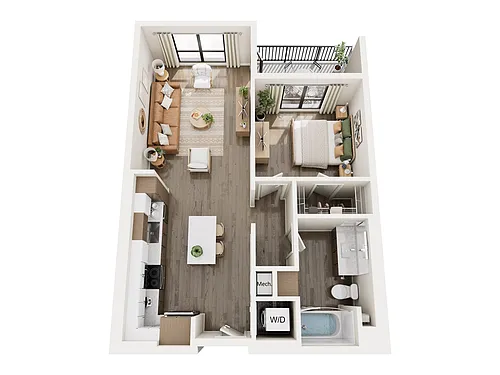 Floor plan Haven A2