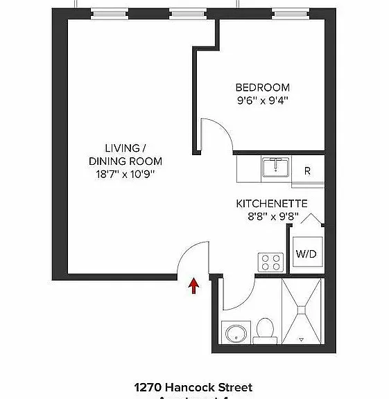 1270 Hancock St #3A — Photo 2
