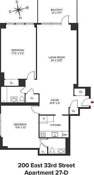 1st image of 200 E 33rd St APT 6D