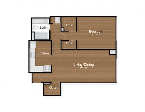 Floor plan The Monroe III